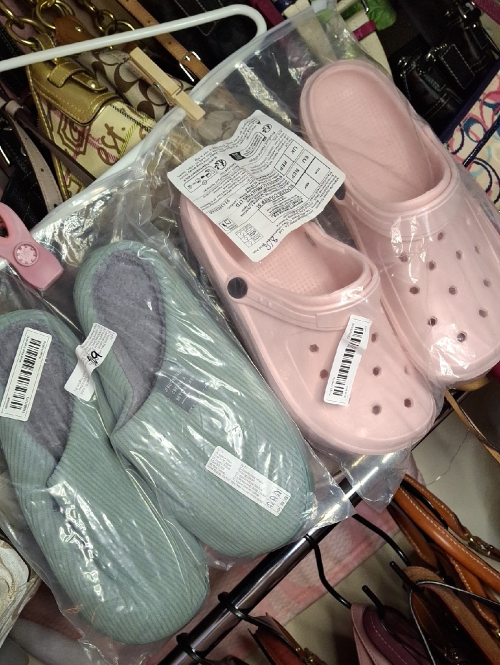 NEW SLIDES COACH LOGO, CLOGS LIKE CROCS, SLIPPER, SIZES 7-10 YOU PICK - Picture 3 of 4